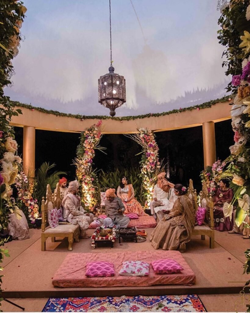 Premium farmhouse venue for daytime weddings in Gurgaon with lush garden