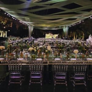 Couple’s pre-wedding photoshoot at Devam Greens in Gurgaon with garden backdrop.