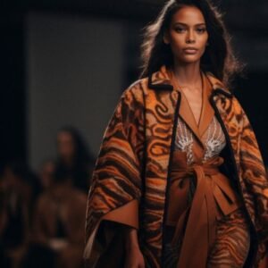 Glamorous fashion show setup at Prime Rose Venues’ banquet hall in Gurgaon with runway stage.