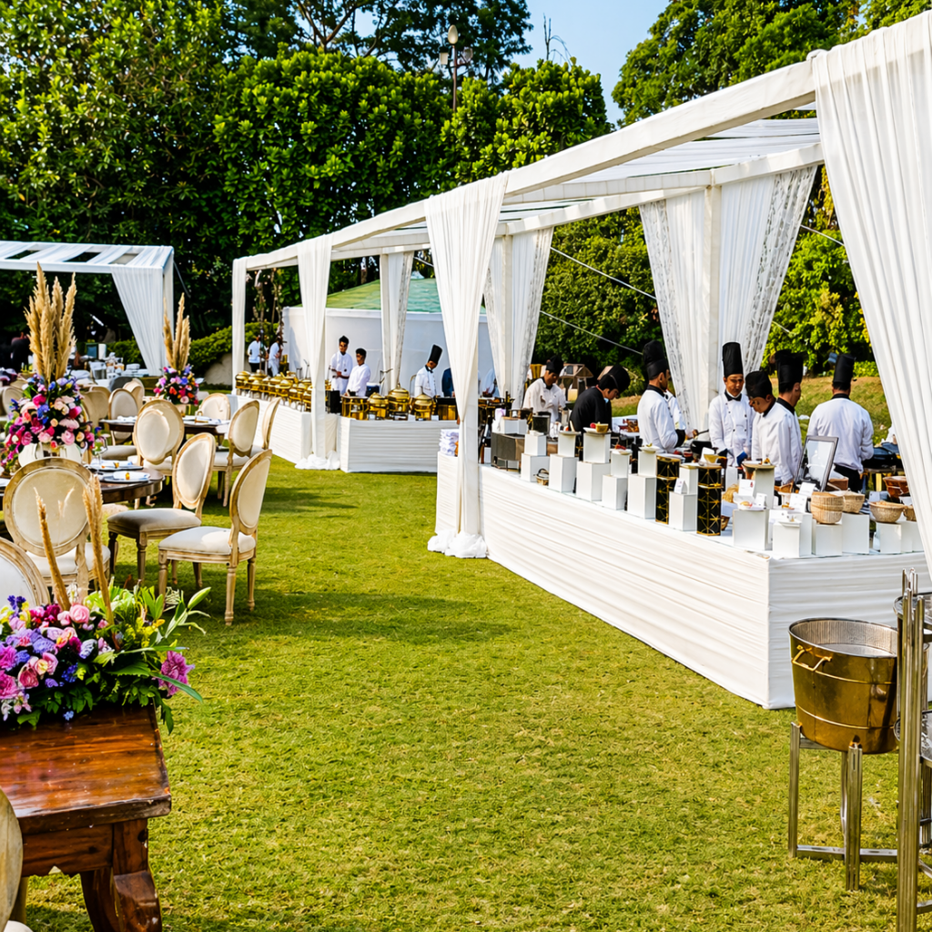 Best function hall near me in Gurgaon with banquet hall and lawn venue at Devam Greens Farmhouse